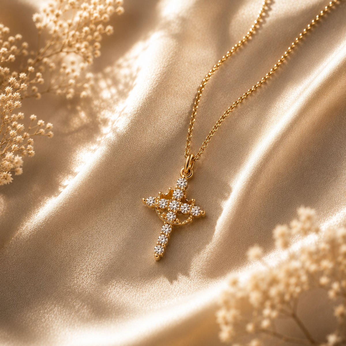 The Strength Within – Cross Necklace