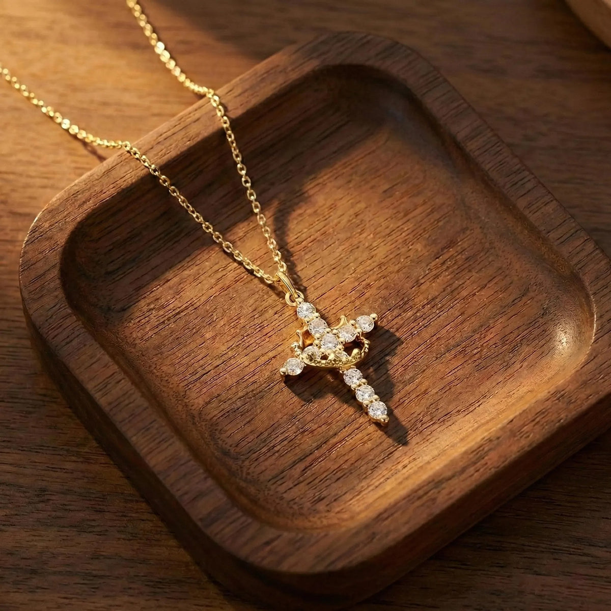 The Strength Within – Cross Necklace